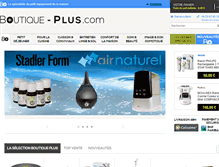 Tablet Screenshot of boutique-plus.com